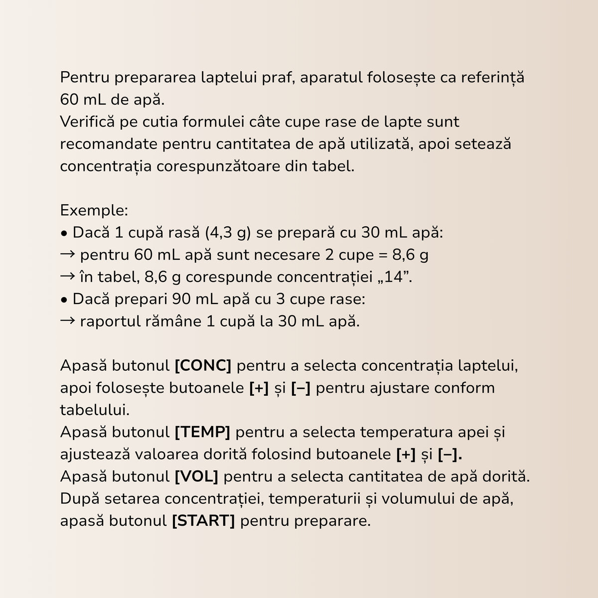Espressor Lapte Praf OPERCEBABYⓇ - Biberonul Perfect în Cateva Minute