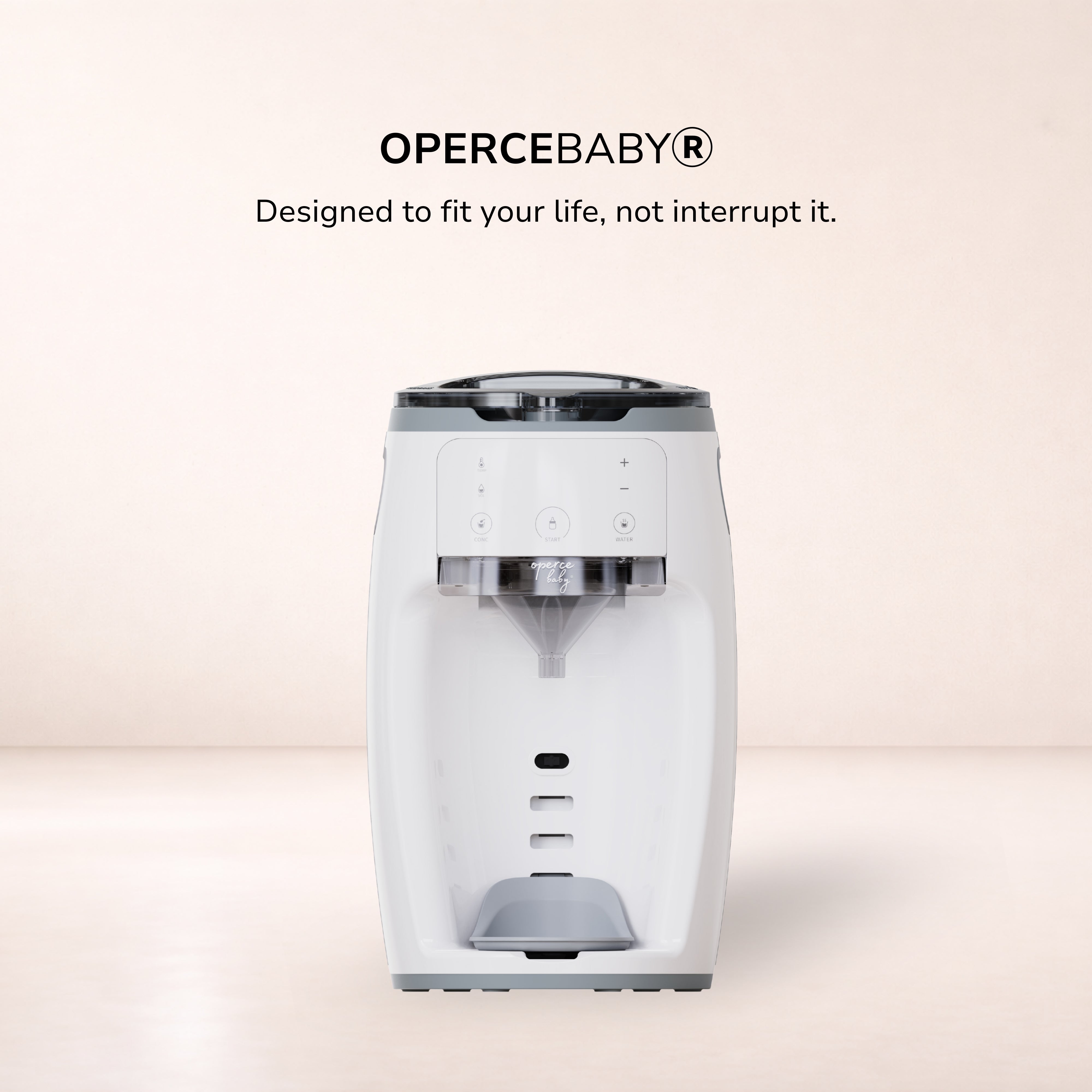 Espressor Lapte Praf OPERCEBABYⓇ - Biberonul Perfect în Cateva Minute