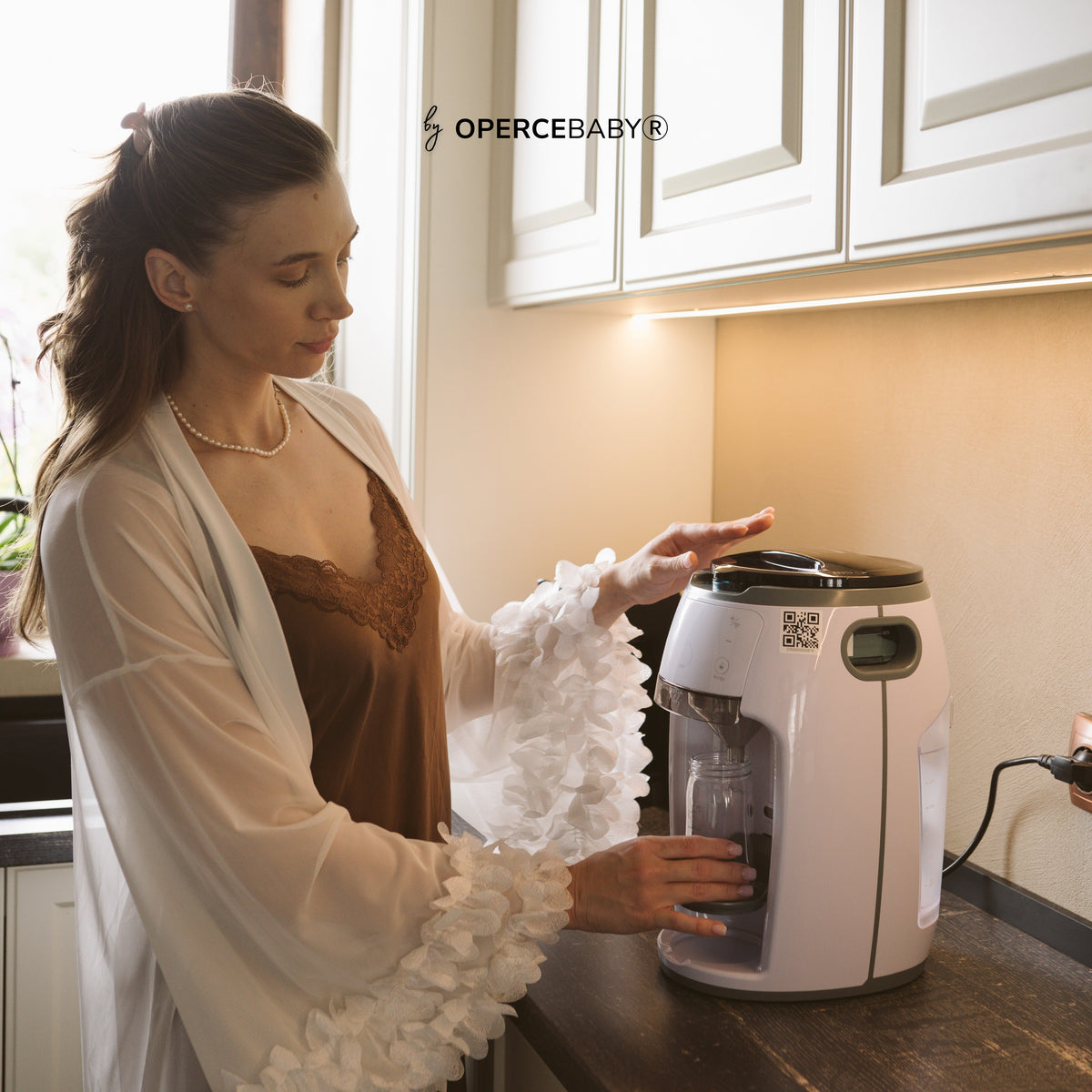 Espressor Lapte Praf OPERCEBABYⓇ - Biberonul Perfect în Cateva Minute