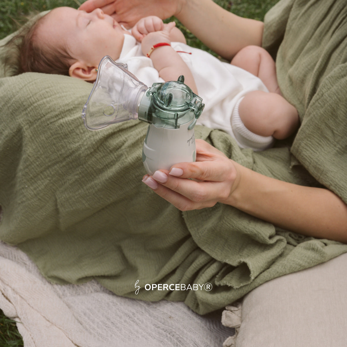 Nebulizator Portabil cu Tehnologie MESH OPERCEBABYⓇ - Respiratie Usoara, Oriunde, Oricand