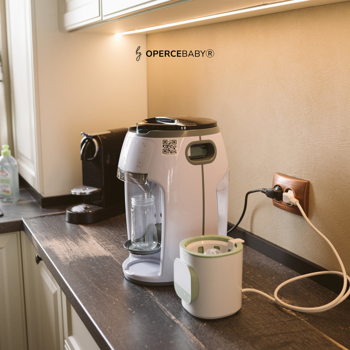 Espressor Lapte Praf OPERCEBABYⓇ - Biberonul Perfect în Cateva Minute