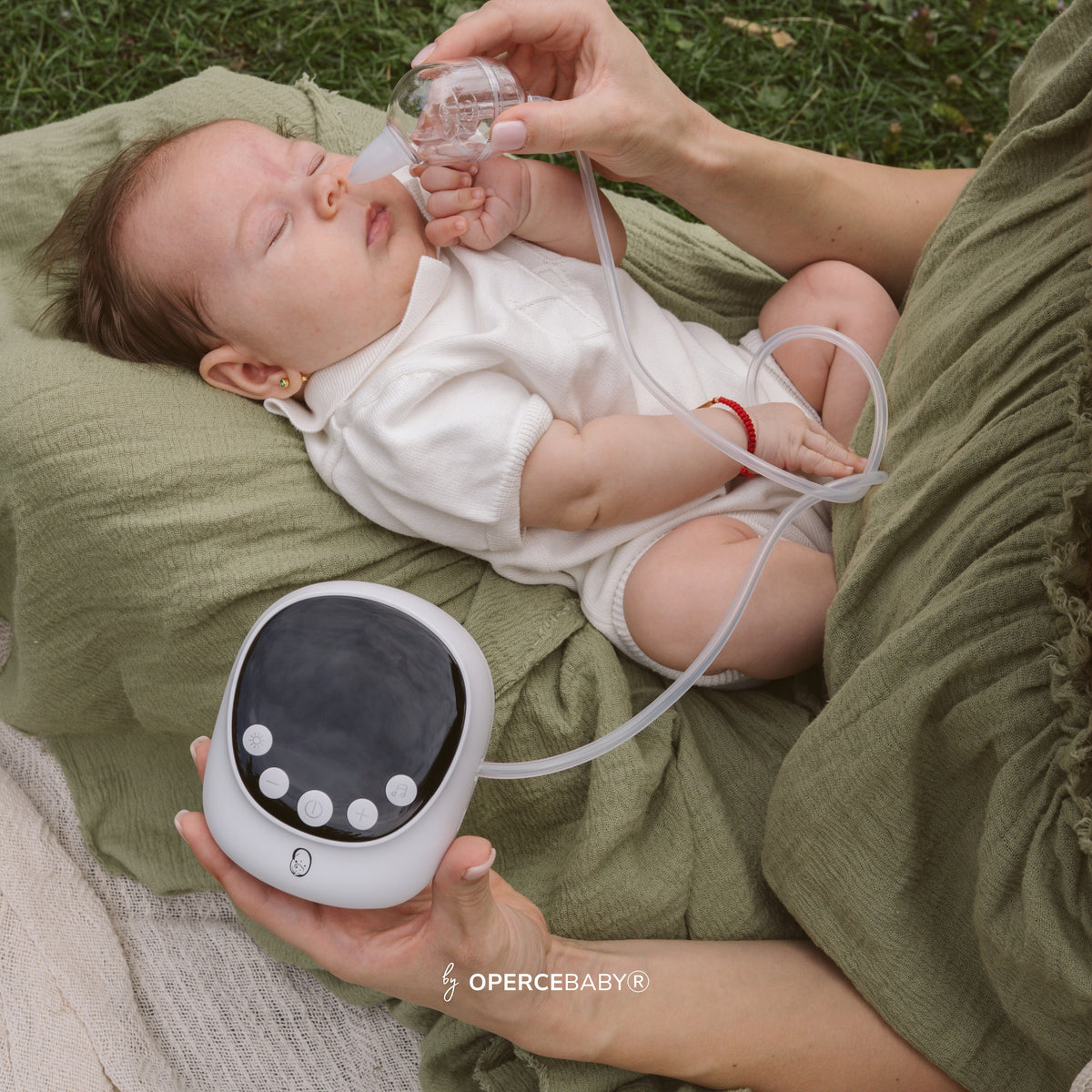 Aspirator Nazal Electric OPERCEBABYⓇ - Respiratie Libera in Cateva Secunde