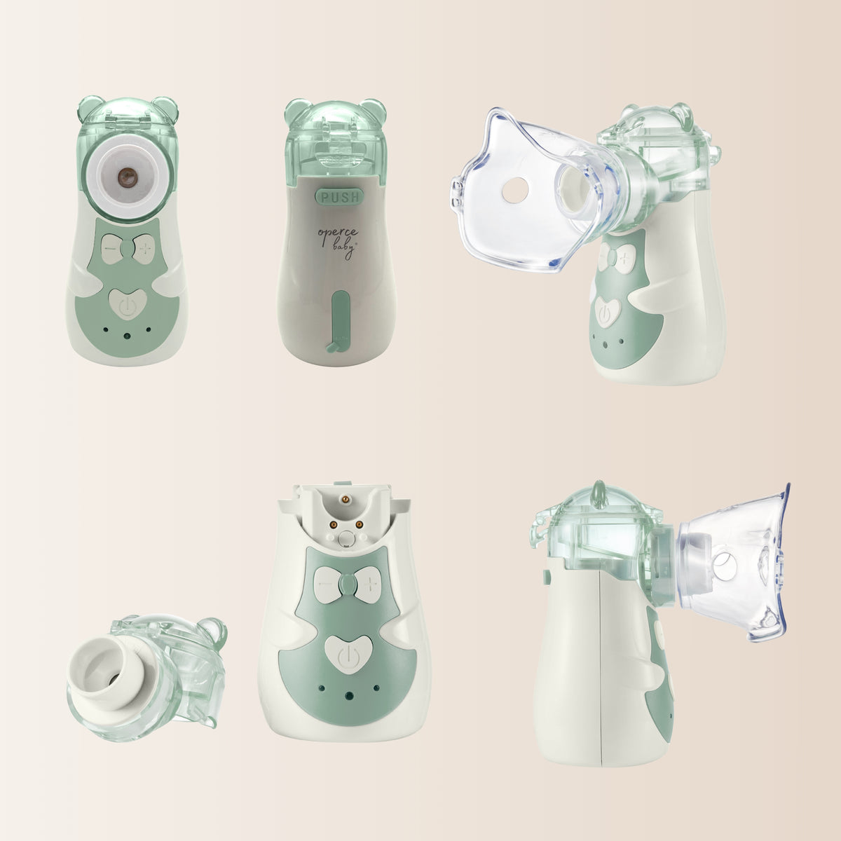 Nebulizator Portabil cu Tehnologie MESH OPERCEBABYⓇ - Respiratie Usoara, Oriunde, Oricand