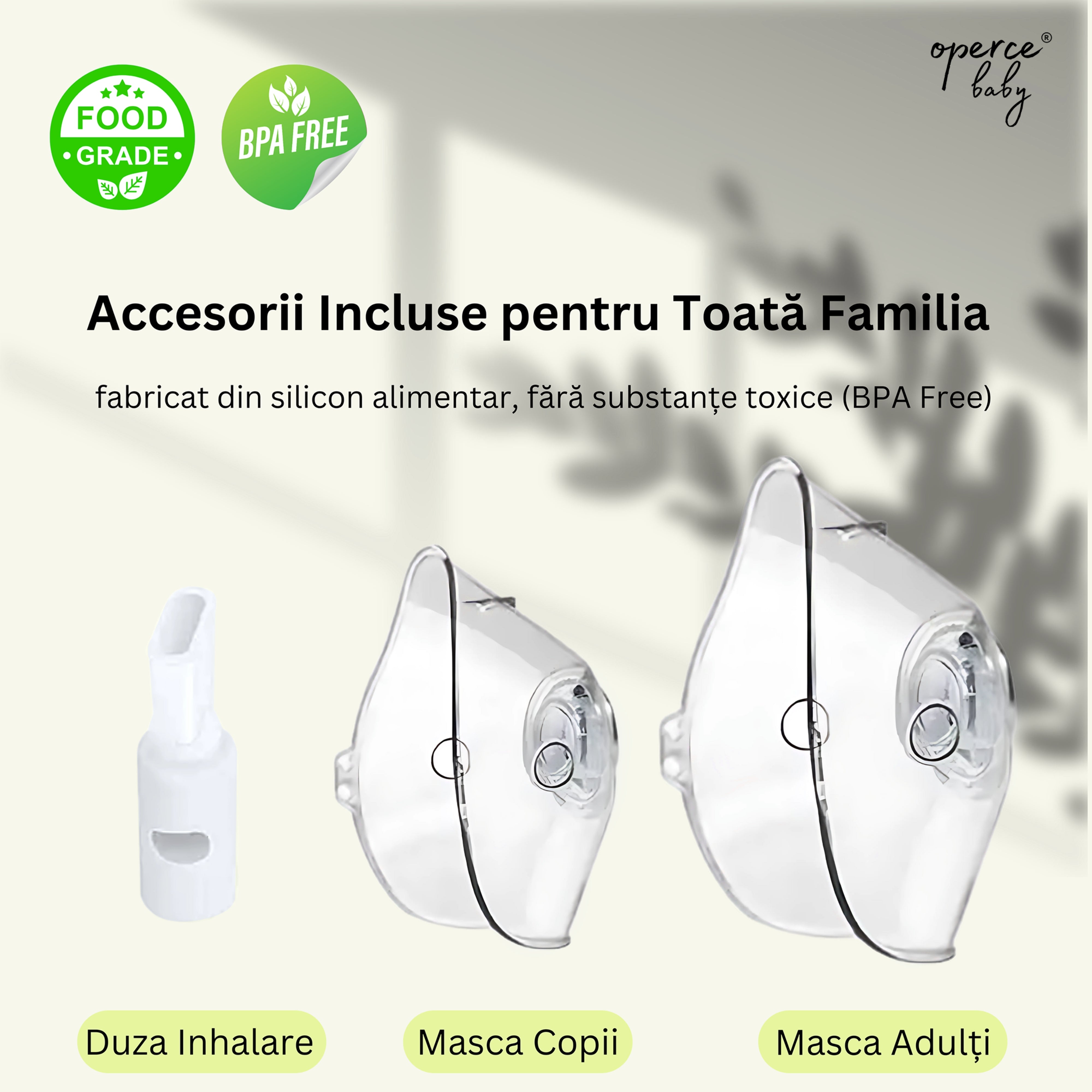 Nebulizator Portabil MESH OPERCEBABYⓇ – Respiratie Usoara, Oriunde, in Doar Cateva Minute