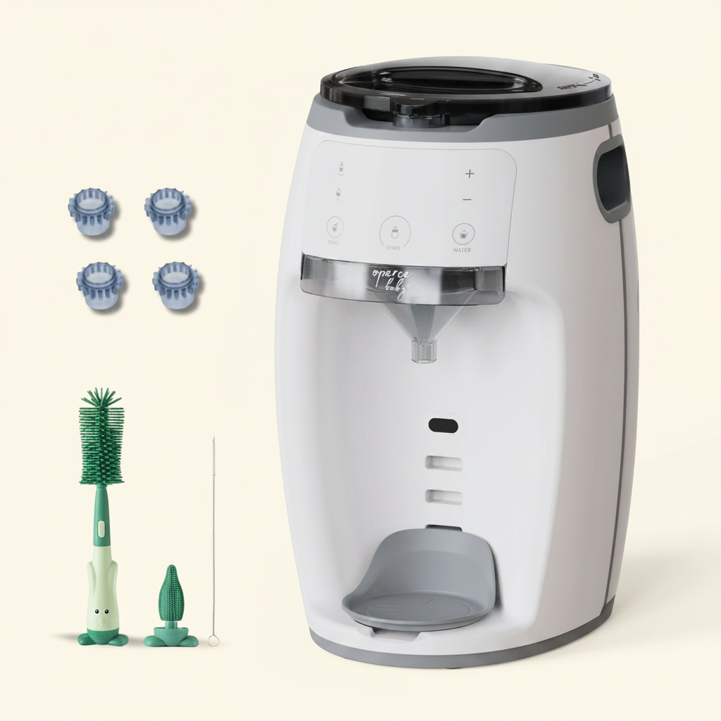 Espressor Lapte Praf OPERCEBABYⓇ - Biberonul Perfect în Cateva Minute