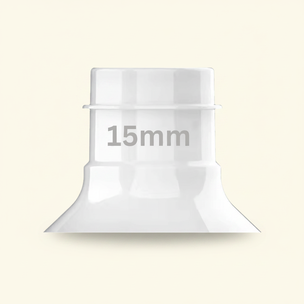 Insertie 15 mm pentru Pompa de San OPERCEBABYⓇ - Potrivire precisa pentru confort maxim si extractie eficienta